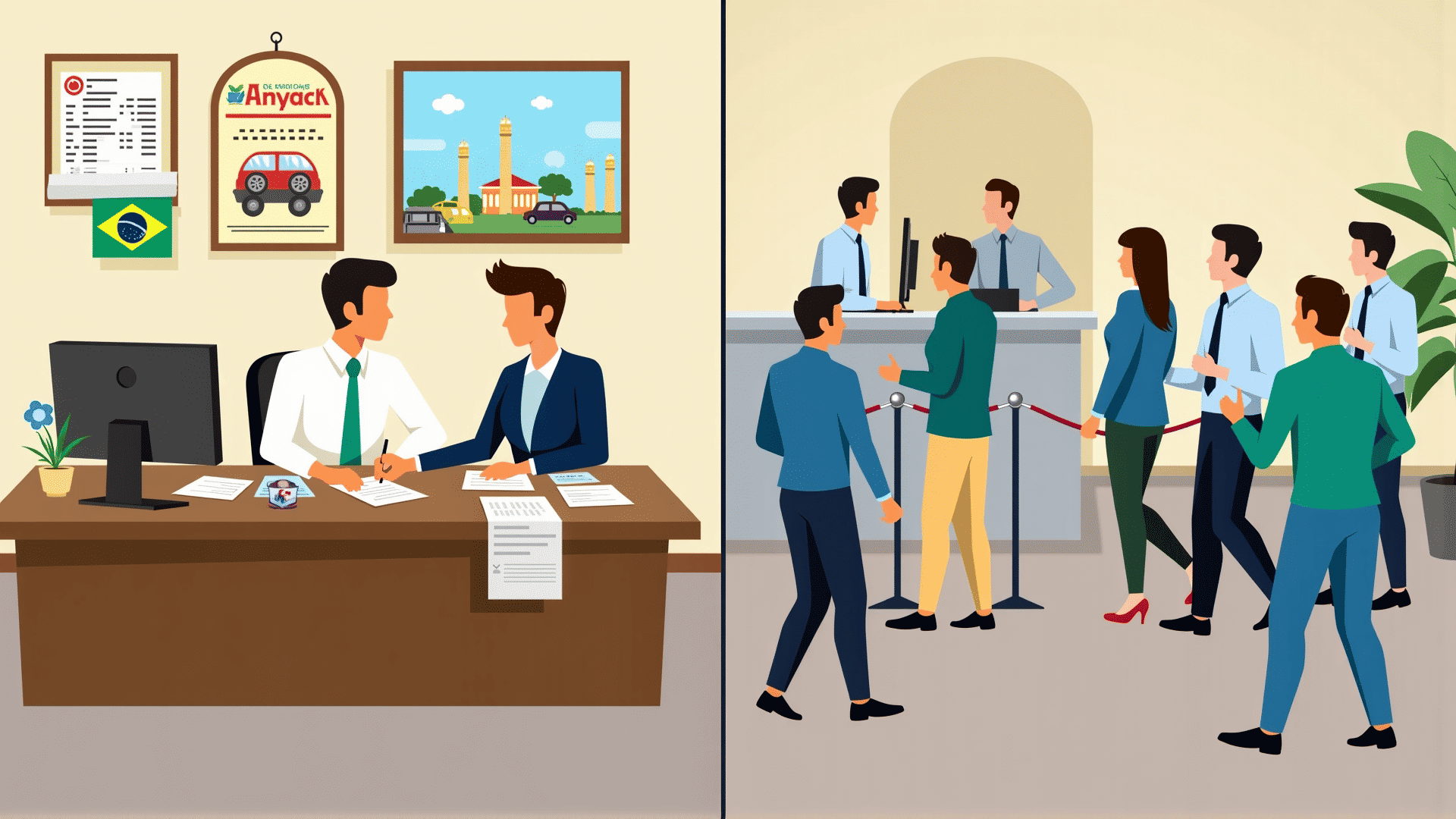 Diferença entre despachante e Detran